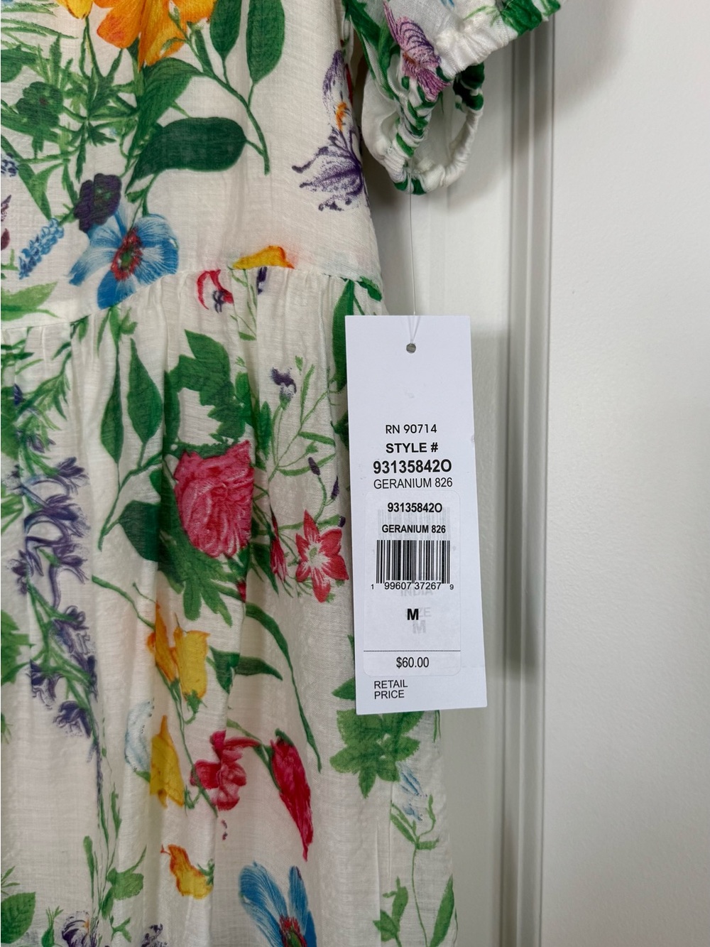 🔴NWT🔴 MSK Women’s Tiered Dress - Picture 5 of 7